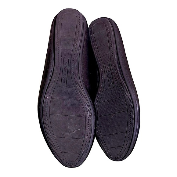 Ballet Flats Rivet with Chain Link Slip-Ons Women’s Black Size 10 “ Alec… - Picture 2 of 11